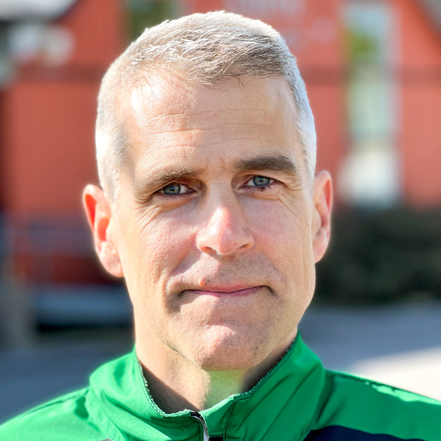 Bild på Fredrik Lundström, ordförande i Strängnäs-Malmby Orienteringslöpare