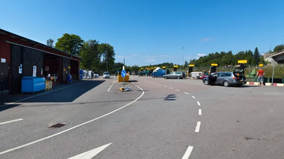 Läggesta återvinningscentral