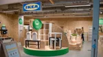 Ikeas Second Hand butik i Retuna Återbruksgalleria.