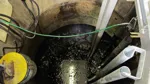 Olja i pumpstation.