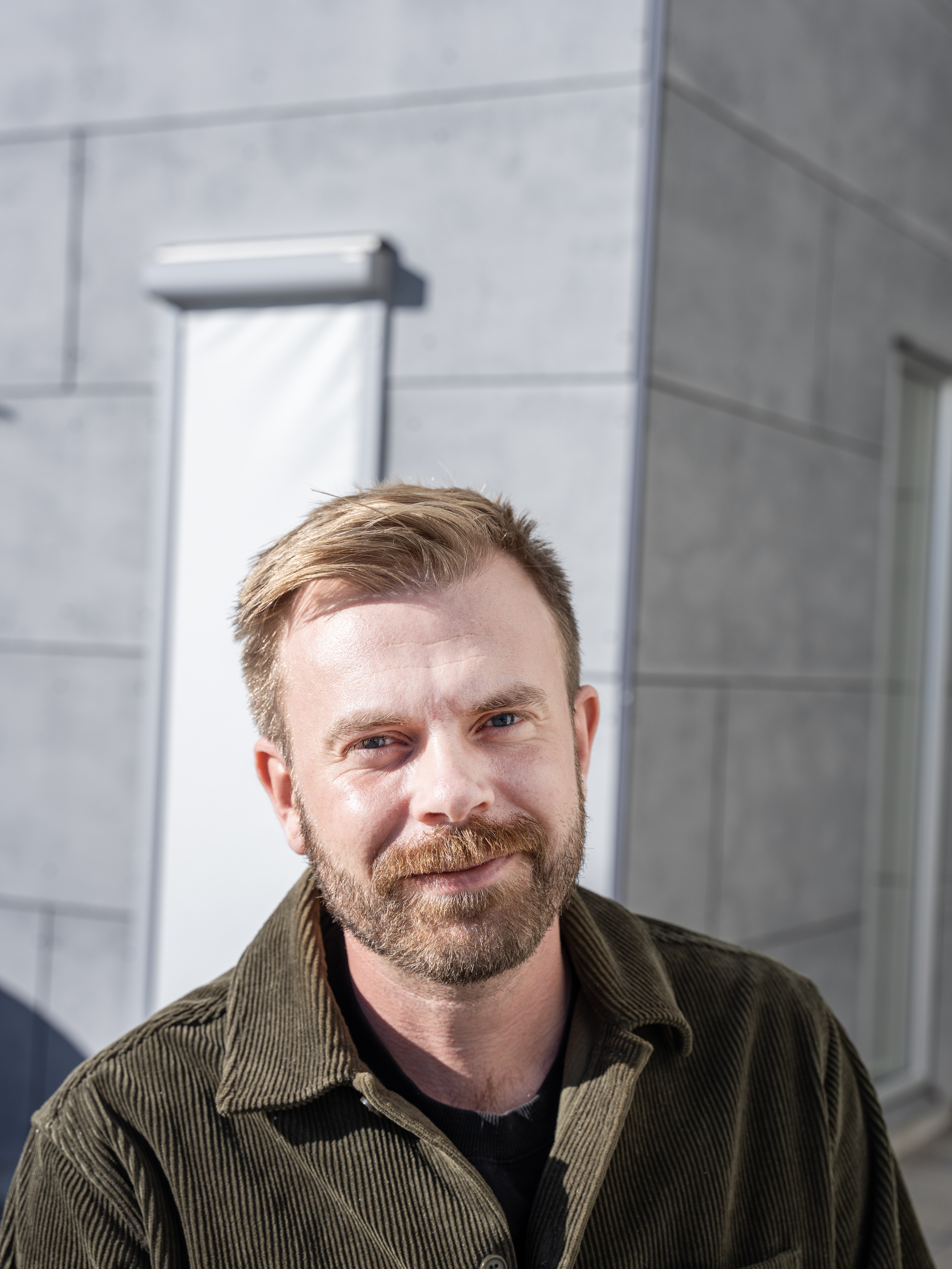Marin Lindberg, avdelningschef för anläggningsverksamheten på Tuna Entreprenad.