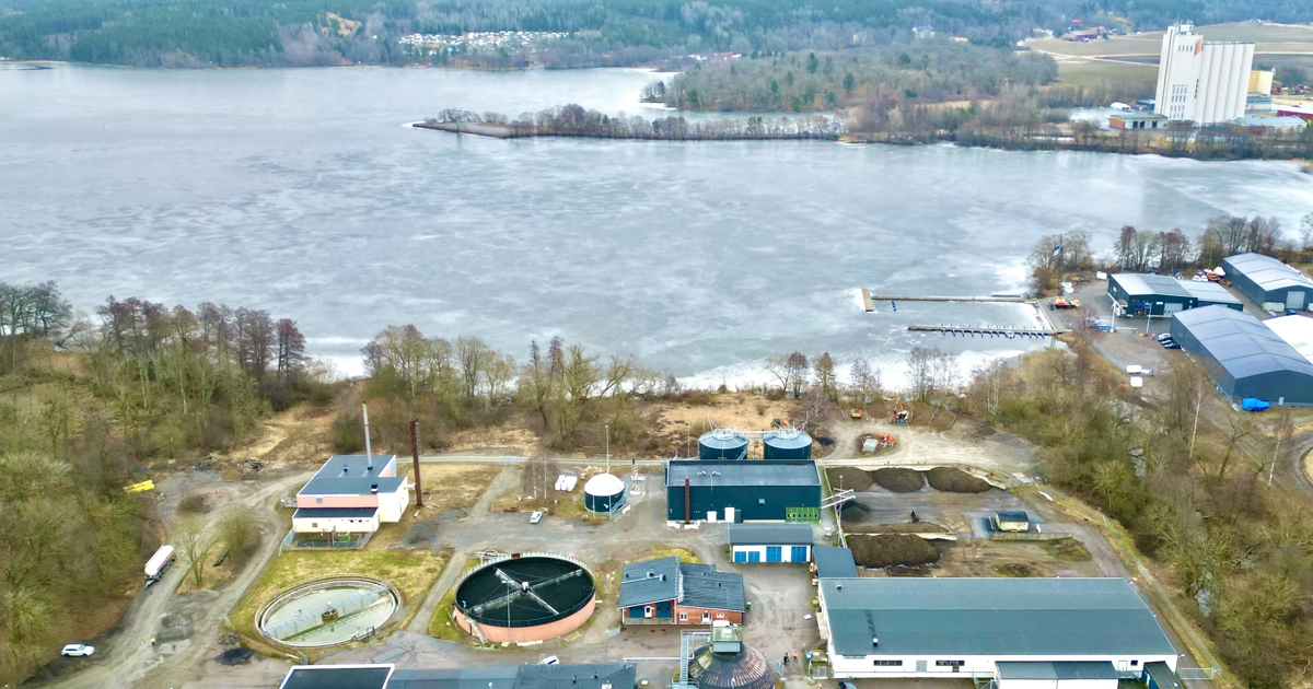 I Strängnäs sker vattenrening i fyra steg - sevab.com