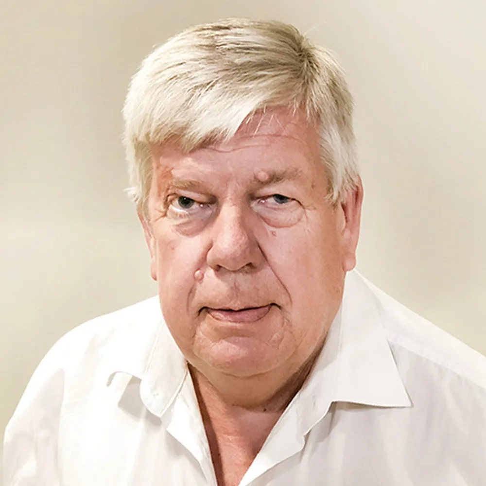 Porträtt av Leif Lindström.