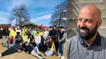 Bild på föreningen Starka Händer och ordförande Mohamad Allatif