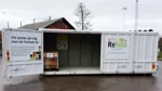 ReTuna-container på Kvitten