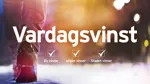Bild med texten Vardagsvinst - Du vinner, miljön vinner, staden vinner