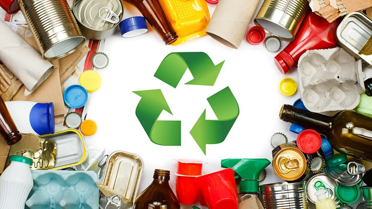 Symbol för avfallshantering